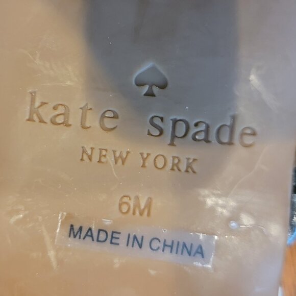 Kate Spade New York FERRY Black Leather Slides  Without Box - Picture 11 of 13